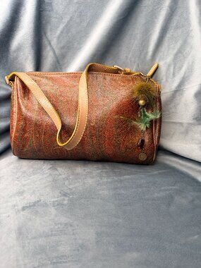 Etro Coated Canvas Shoulder Bag
